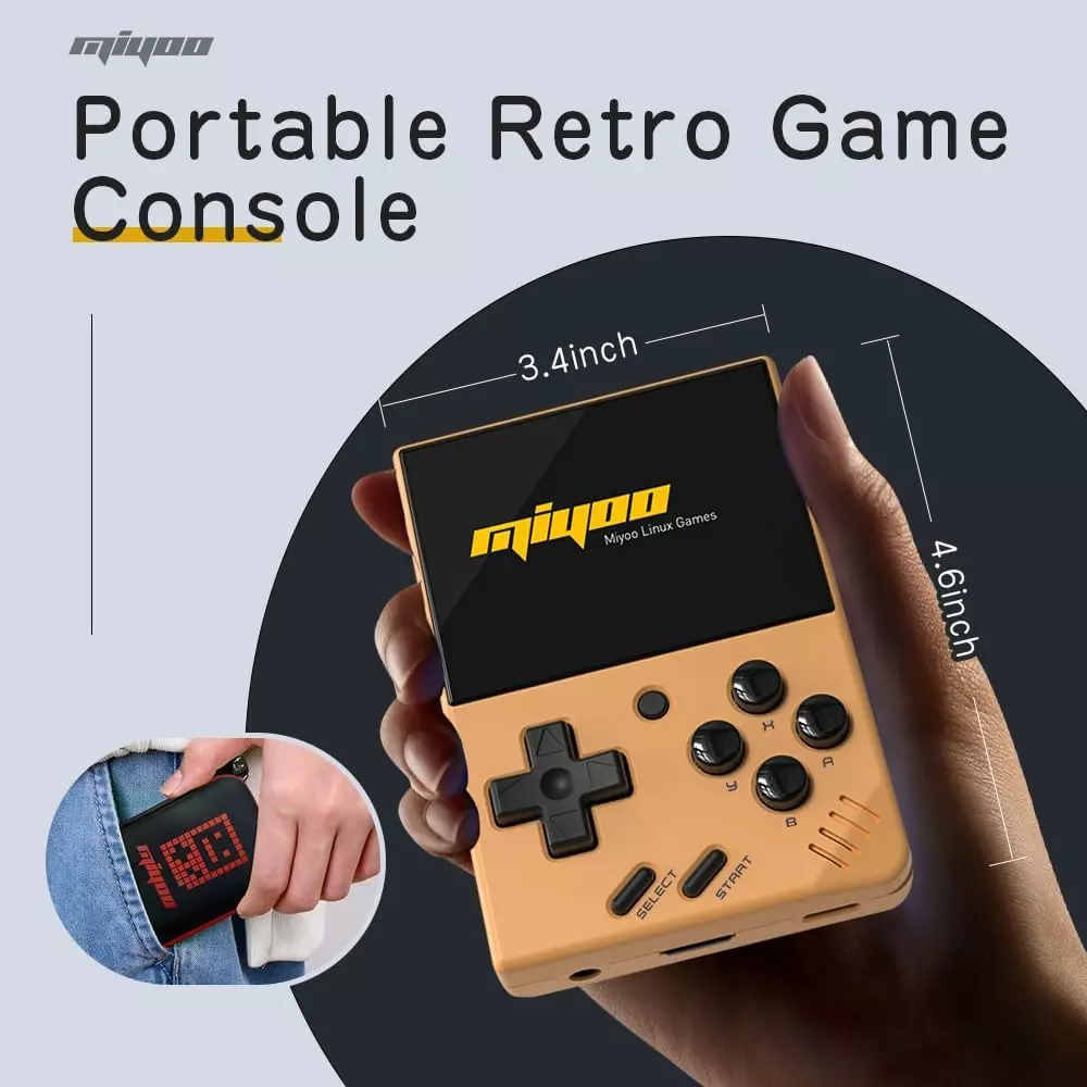 Miyoo Mini V4 Retro Gaming Handheld Console - ZETTGEAR