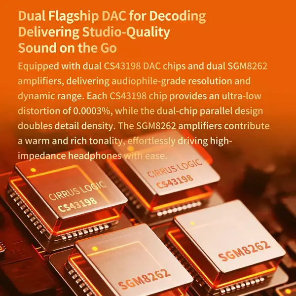 Jcally Galaxy Sonata Portable DAC-Amplifier