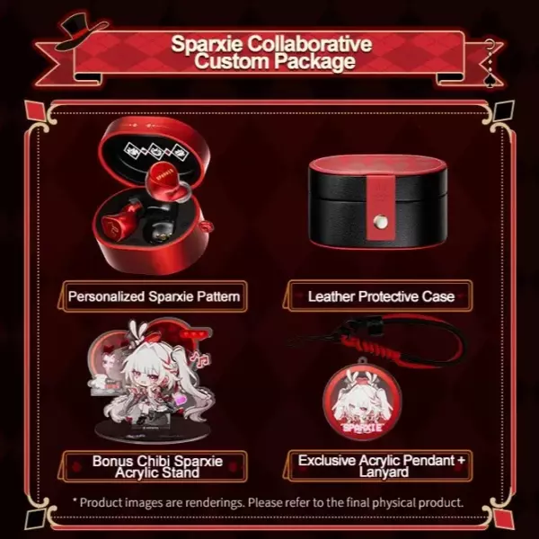 Moondrop x Honkai: Star Rail Sparxie TWS Earphones
