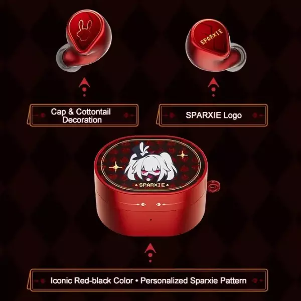 Moondrop x Honkai: Star Rail Sparxie TWS Earphones