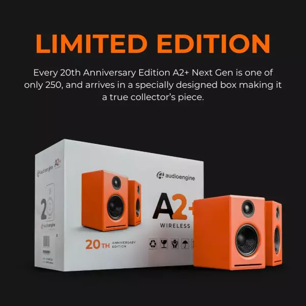 Audioengine A2+ Wireless Desktop Speakers