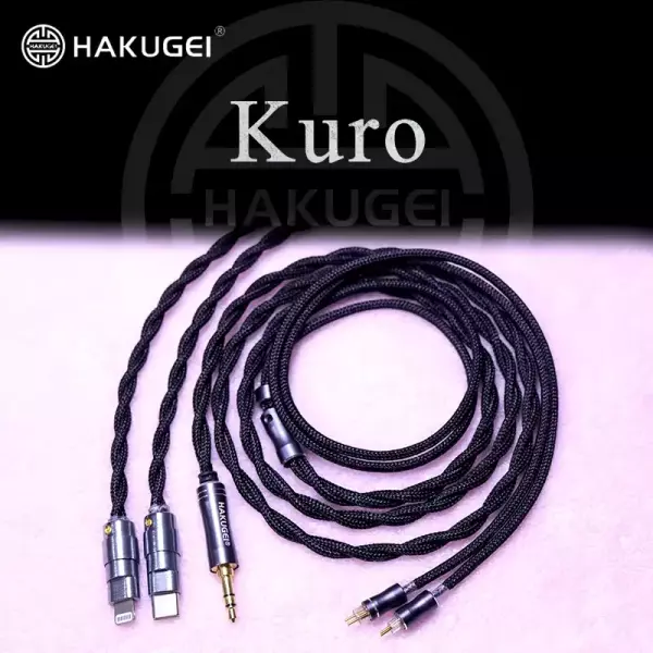 Hakugei Kuro Earphones Cable