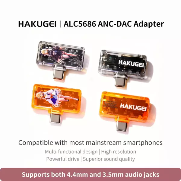 Hakugei ALC5686 ANC-DAC Portable DAC-Amplifier
