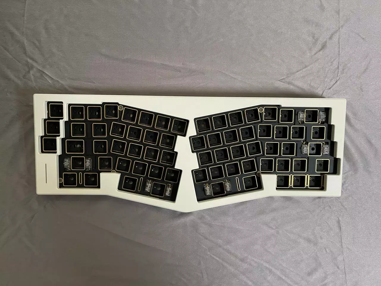 Owlab Spring Alice Keyboard Kit (Used, Babypowder Golden)